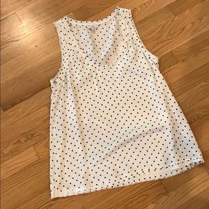 Joie Silk polka-dot Tank top - M